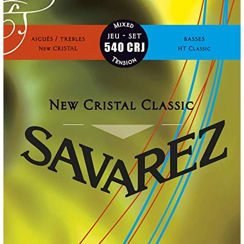 Offerta a tempo: SAVAREZ - 540CRJ SET TENSIONE MISTA CHITARRA CLASSICA Set di Corde per Chitarra Classica, Tensione Mista, Serie New Cristal Classic - 0.00% da 16.10 € a 16.10 €