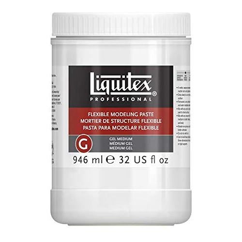 Limited offer: Liquitex Professional Flexible Modeling Paste, 946ml (32-oz) from 53.60 EUR to 40.20 EUR (save 25%)