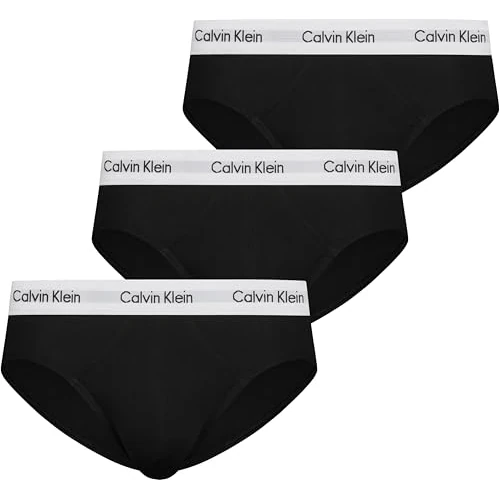 Offerta a tempo: Calvin Klein Slip Hipster Confezione da 3 Uomo Cotone Elasticizzato — 29% da 44,90 € a 31,95 €