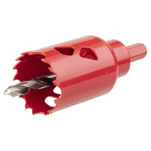 Offerta a tempo: wolfcraft Sega a tazza BIM I 5467000 I Per materiali per costruzioni a secco, legno, plastica e metalli, profondità di taglio 40 mm - 30% da 14.41 € a 10.06 €