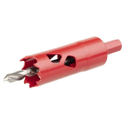 wolfcraft Sierra de corona BiM I 5463000 I Para materiales de obra en seco, madera, plásticos y metales, profundidad de corte de 40 mm