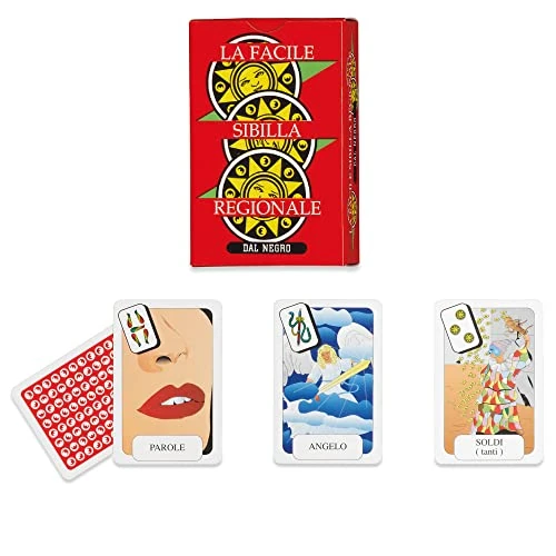 Offerta a tempo: Dal Negro 043005 Carte da Gioco Facile Sibilla Regionale, Multicolore - 36% da 15.90 € a 10.25 €