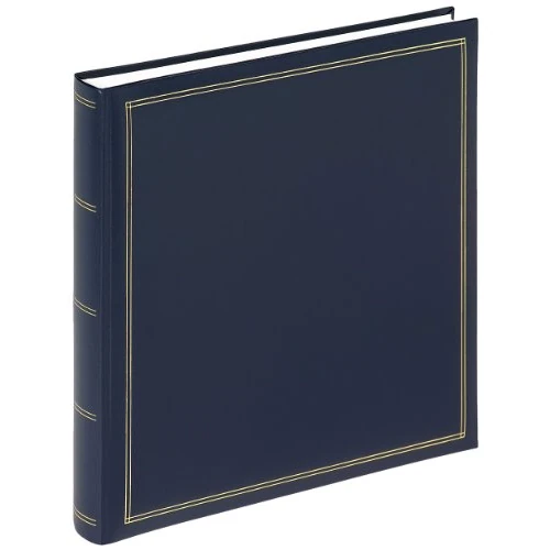 Limited-time offer: walther Design Photo Album Blue 34 x 33 cm Imitation Leather with Embossing, Monza FA-260-L from 24.91 GBP to 24.91 GBP (save 0%)
