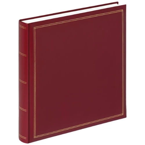 Limited offer: walther Design Photo Album Red 34 x 33 cm Imitation Leather with Embossing, Monza FA-260-R from 24.23 EUR to 24.23 EUR (save 0%)