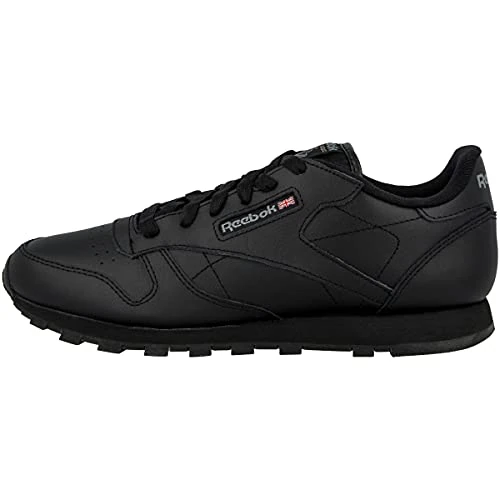 Offerta a tempo: Reebok Classic Leather, Scarpe Da Ginnastica Uomo, Nero, 37 EU - 51% da 74.00 € a 36.00 €