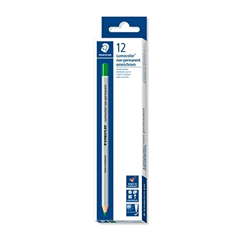 Oferta limitada: Staedtler Lumocolor 108-5. Lápices de madera de color verde. Caja con 12 unidades. de 21.47 € a 21.47 € (ahorro 0.00%)