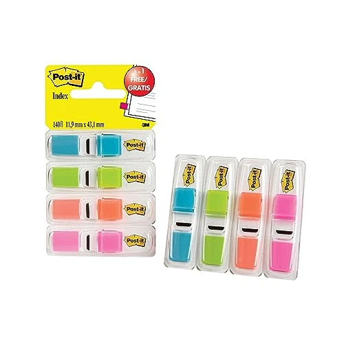 Offerta a tempo: Post-It Index Segnapagina, Piccolo — 20% da 5,99 € a 4,82 €
