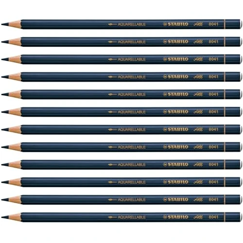 Limited offer: STABILO Marker Pencil - All Box of 12 Blue from 34.58 USD to 34.58 USD (save 0%)