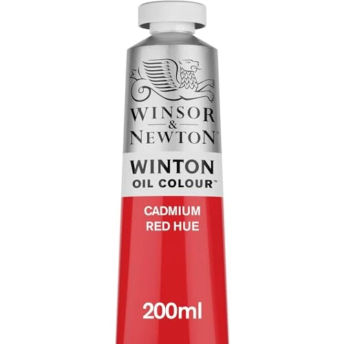 Tijdelijke aanbieding: Winsor & Newton 1437095 Winton fijne olieverf van hoge kwaliteit met gelijkmatige consistentie, lichtecht, hoge dekkingskracht en rijk aan pigmenten - 200ml Tube, Cadmium Red Hue van 17.89 EUR naar 17.89 EUR (korting 0%)