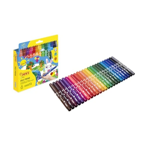 Limited-time offer: Jovi Maxi Felt-tip pens, 24 Pieces. from 16.49 £ to 16.49 £ (save 0.00%)
