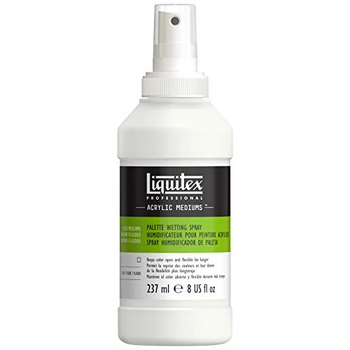 Limited-time offer: Liquitex Professional Palette Wetting Spray Fluid Medium, 237 ml, beige from 20.40 £ to 20.40 £ (save 0.00%)