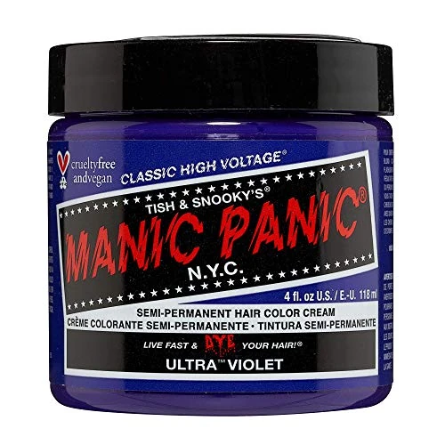 Oferta limitada: Manic Panic High Voltage Classic Hair Dye (Ultra Violet) de 13.40 € a 12.54 € (ahorro 6%)