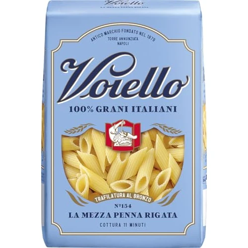 Limited offer: Pasta voiello n.154 mezze penne rigate gr.500 (1000021703) from 1.49 EUR to 0.89 EUR (save 40%)