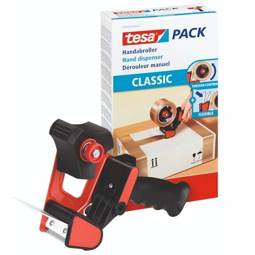 Offerta a tempo: tesa 56403 Dispenser Manuale CLASSIC - Dispenser Manuale per Nastri per l'Imballaggio fino a 50 mm di Larghezza - 0.00% da 24.94 € a 24.94 €