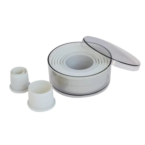 Offerta a tempo: DeBuyer de compratore 4.308,00 Box 9 Stati taglierina frese Rotonde, plastica, Ø 2 cm a 10 cm - 15% da 26.80 € a 22.69 €