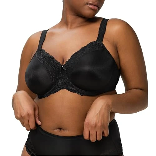 Limited-time offer: Triumph Womens Ladyform Soft W X Minimizer Bra, Black, 38C UK from 49.99 GBP to 49.99 GBP (save 0%)