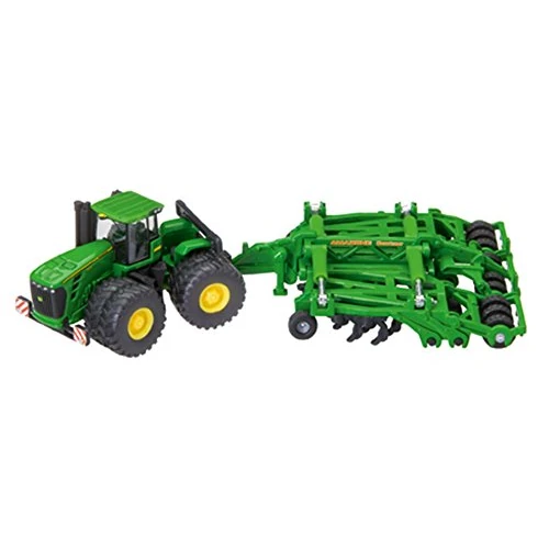 siku 1856, Tractor John Deere 9630 con Amazone Centaur, 1:87, Metal/Plástico, Verde, Elementos plegables
