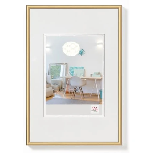 Limited offer: Walther Design KV045G New Lifestyle Picture Frame, 11.75 x 17.75 inch (30 x 45 cm), Gold from 20.90 EUR to 20.90 EUR (save 0%)