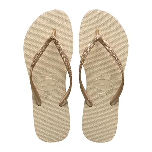 Oferta limitowana: Havaianas Dames Slim, Zandgrijs/Lichtgouden, 2 z 105.67 zł na 105.67 zł (oszczędź 0.00%)