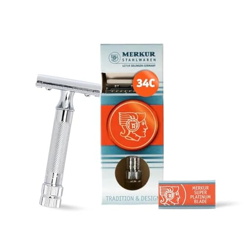Merkur Merkur 34C Rasoir Classique Résistant