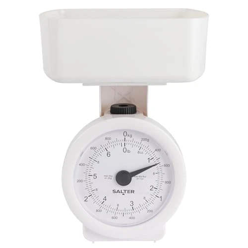 Offre limitée : Balance de cuisine Mécanique Compacte Salter 112WHWHDR blanc de 11.03 EUR à 9.49 EUR (remise 14%)