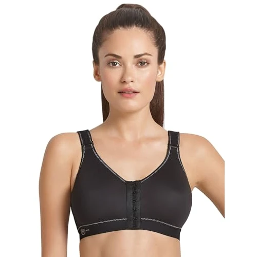 Anita Active - Soutien-Gorge sans Armature - Femme - Noir (Schwarz 001) - FR : 90D (Taille Fabricant : 75D)