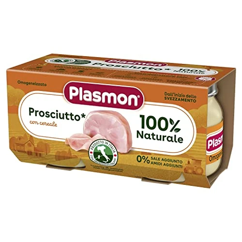 Offerta a tempo: Plasmon Omogeneizzato di Prosciutto 2x80g - 0.00% da 1.82 € a 1.82 €