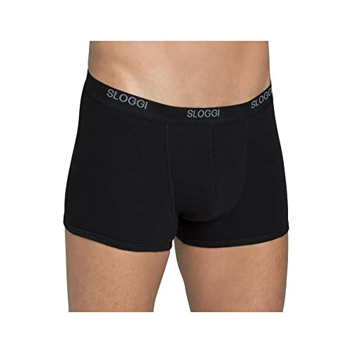 Offerta a tempo: Sloggi Basic Short 2P, Boxer Uomo, Nero (Black), 6 — 48% da 24,95 € a 12,99 €