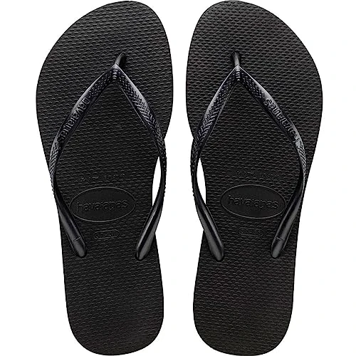 Zeitlich begrenztes Angebot: Havaianas Slim Damen Flip Flops Schwarz 33/34 EU von 30.00 € auf 21.88 € (27% Rabatt)