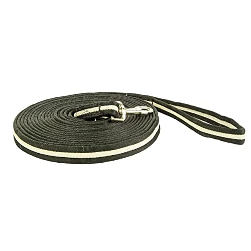 Limited-time offer: HKM Soft Equestrian Lead Ropes Schwarz/Beige 800 cm from 12.99 £ to 12.99 £ (save 0.00%)