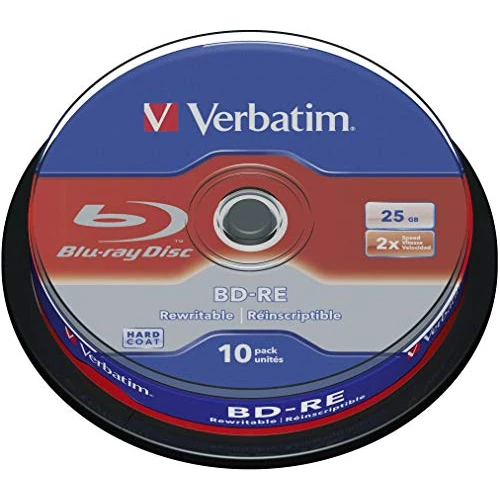 Limited-time offer: Verbatim 43694 BD-RE Optical Disc from $22.95 to $22.95 (save 0.00%)