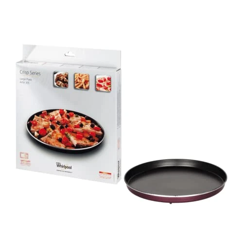Whirlpool AVM290 Microwave Accessory Crisp Plate Thin 32cm / 30.5 cm diameter - Also Suitable for Bauknecht Microwave