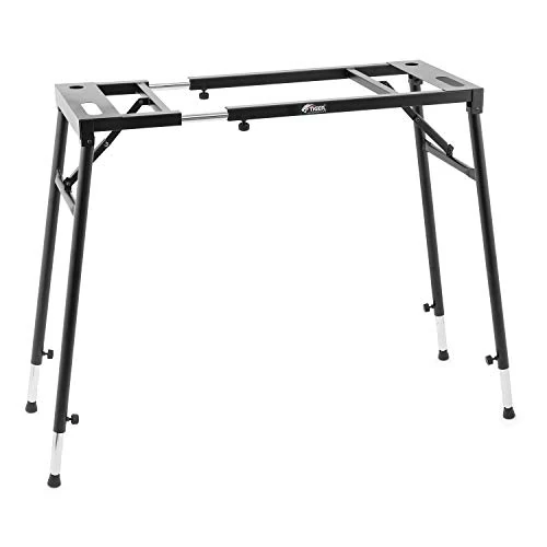 Limited offer: TIGER KYS21-BK Adjustable Platform Keyboard Stand - Flat Top Stand for Keyboards and Mixers - Black from 69.69 EUR to 69.69 EUR (save 0%)