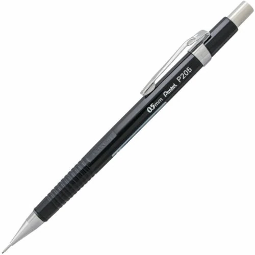 Limited-time offer: Pentel Sharp Mechanical Pencil, 0.5mm, Black Barrel, 1 PENCIL (P205A) from $6.59 to $4.28 (save 35%)