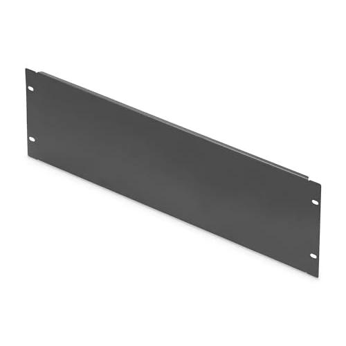 Oferta limitada: DIGITUS DN-19 BPN-04-SW, Tapa ciega de 19 pulgadas 4U, Tapa para armarios de red y servidores, Con material de fijación, Chapa de acero, Con recubrimiento en polvo, Negro de 23.31 € a 23.31 € (ahorro 0.00%)