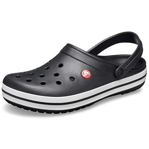 Beperkte aanbieding: Crocs Crocband uniseks-volwassene Klompen klomp, Black, 36/37 EU van 54.99 EUR naar 29.99 EUR (besparing 45%)