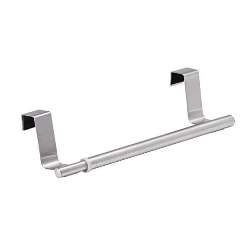 Offerta a tempo: Wenko 79173100 Barra Portasalviette Sopra Anta Telescopica Estraibile, Acciaio Inossidabile, 22-35 x 6 x 7 cm, Argento Opaco - 43% da 12.99 € a 7.39 €