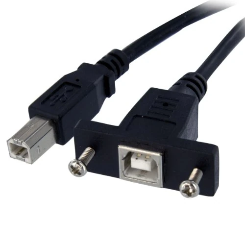 Zeitlich begrenztes Angebot: StarTech.com 30 cm USB B auf B Kabel zur Slotbelch Montage – Buchse/Stecker von 12.19 € auf 10.77 € (12% Rabatt)