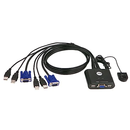 Offerta a tempo: Aten CS22U KVM Switch 2-> 1 USB - 0.00% da 24.79 € a 24.79 €