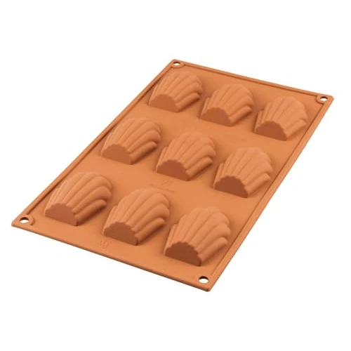 Offerta a tempo: silikomart | SF032 Stampo in Silicone per Monoporzioni MADELEINE, Antiaderente, 9 Monoporzioni, Confezione da 1 Stampo per Dolci, 68 x 45 mm, h 17 mm, Made in Italy - 35% da 13.75 € a 8.90 €