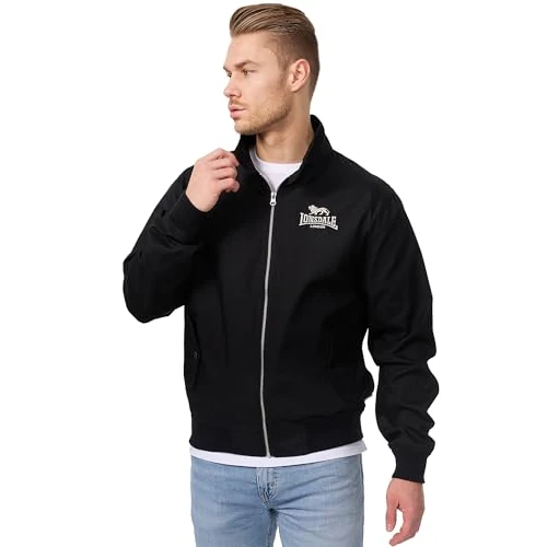 Zeitlich begrenztes Angebot: Lonsdale Herren Jacke schmale Passform CLASSIC S, Black von 89.90 € auf 67.99 € (24% Rabatt)