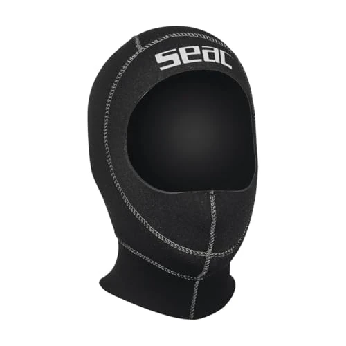 Zeitlich begrenztes Angebot: Seac 0260001068105 A Sturmhaube Schwarz Tauchen Größe XL von 34.25 € auf 34.25 € (0.00% Rabatt)
