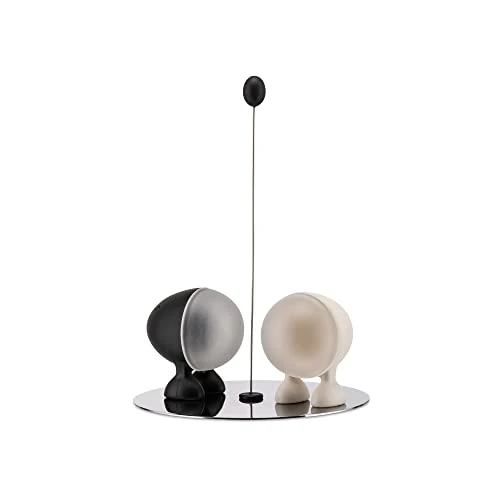 Offerta a tempo: Alessi Lilliput ASG02 O Servizio per Sale e Pepe di Design, Nero/Bianco - 25% da 30.00 € a 22.50 €