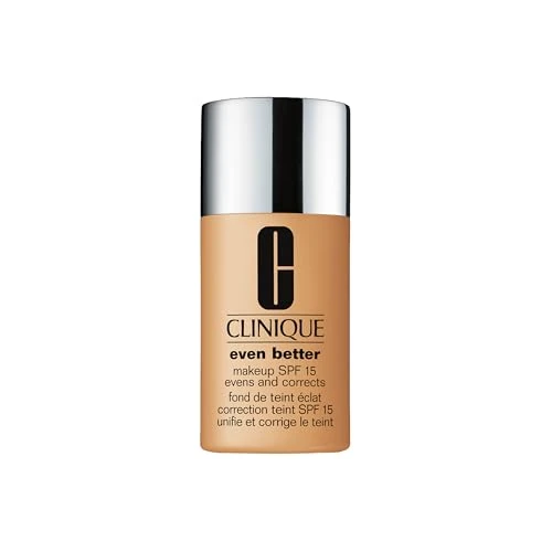 Offerta a tempo: Clinique Even Better Makeup Medium Coverage Foundation Broad Spectrum SPF 15 fondotinta modulabile | Uniforma il tono e riduce l'aspetto delle macchie scure, 30 ml - 40% da 46.50 € a 27.79 €