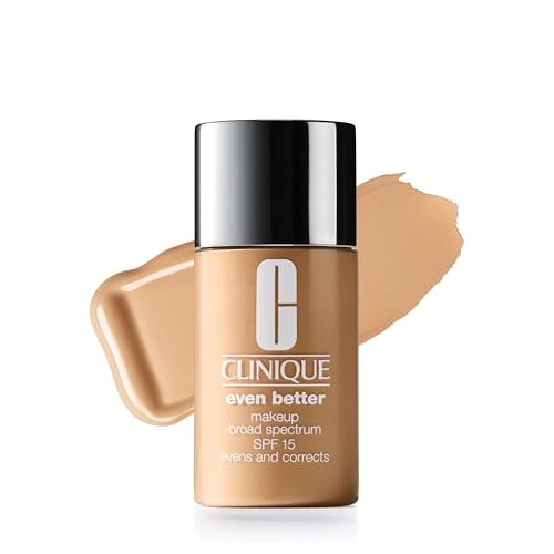 Zeitlich begrenztes Angebot: Clinique Even Better™ Makeup Broad Spectrum SPF 15 | Flüssige Foundation mit mittlerer Deckkraft, Vitamin C, natürlichem Finish und Schutz vor Pigmentflecken von 27.50 € auf 27.50 € (0.00% Rabatt)