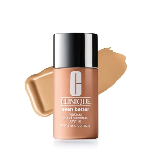Offerta a tempo: Clinique Even Better Makeup Medium Coverage Foundation Broad Spectrum SPF 15 fondotinta modulabile | Uniforma il tono e riduce l'aspetto delle macchie scure, 30 ml - 45% da 46.50 € a 25.65 €