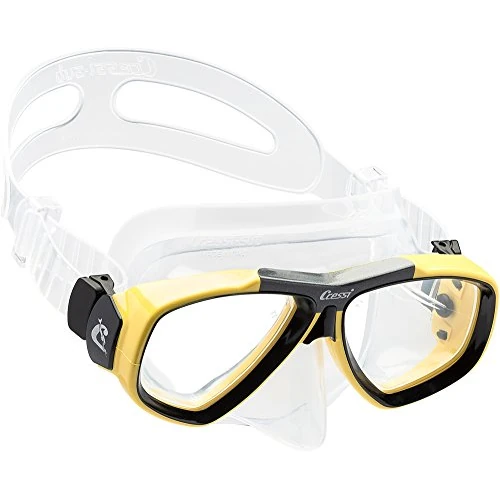 Oferta limitada: Cressi Focus - Gafas de Buceo, Color Transparente/Amarillo de 44.99 € a 37.99 € (ahorro 16%)