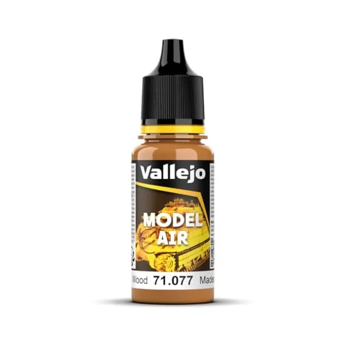 Offerta a tempo: Vallejo Model Air Colore Acrilico, 17ml, Marrone (Wood), 71077 - 45% da 6.21 € a 3.40 €