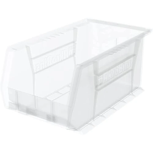 Tijdelijke aanbieding: Akro-Mils 30240 AkroBins Plastic Opknoping Stapelbare Opbergorganizer Bin, 15-Inch x 8-Inch x 7-Inch, Helder, 12-Pack van 126.56 € naar 126.56 € (0.0% korting)