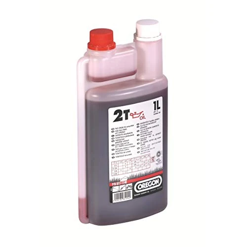 Offerta a tempo: Oregon Olio Motore 2 Tempi, Lubrificante Minerale Automiscelante Semisintetico a Combustione Pulita e Basso Contenuto di Ceneri, Protegge il Motore e Massimizza le Prestazioni, 2 T, 1 Litro (O11-1140) - -4.55% da 10.99 € a 11.49 €